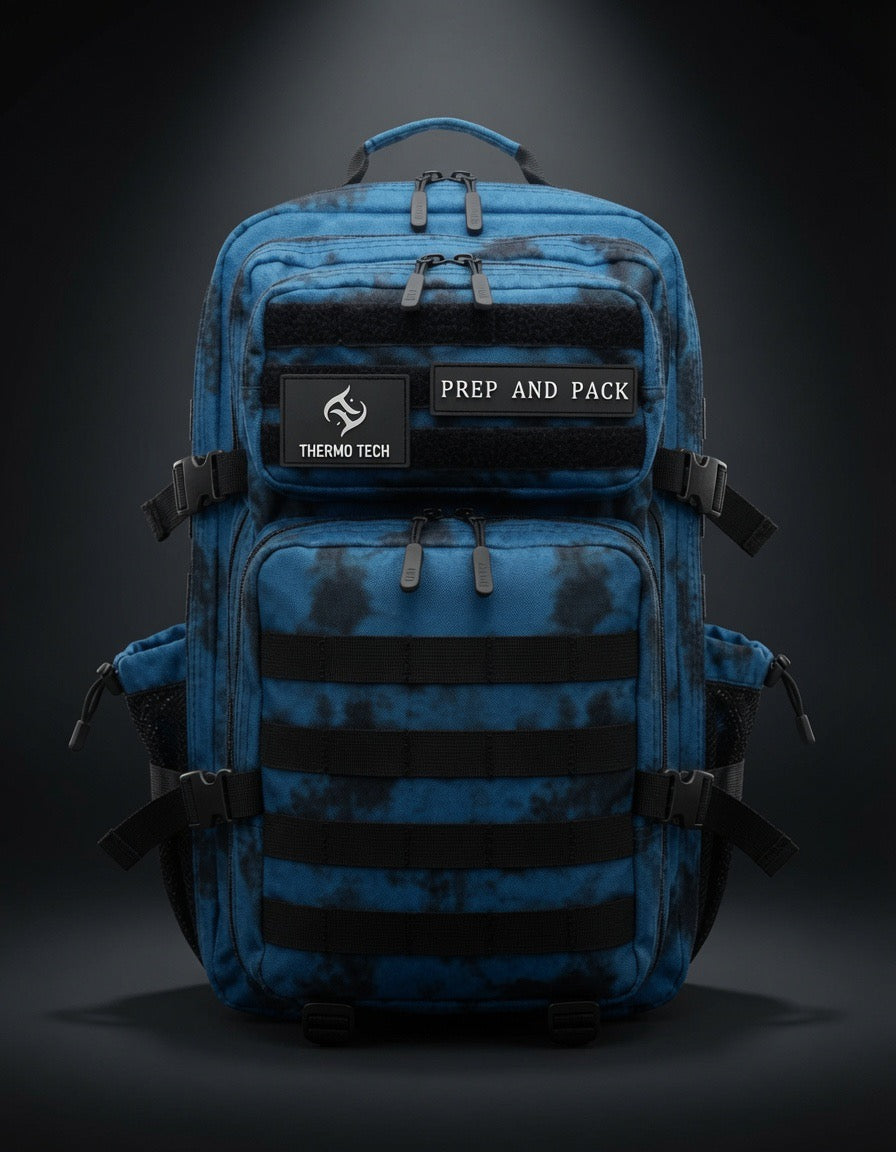 The Thermo Tech 900D Insulated Meal Prep Backpack - Blue