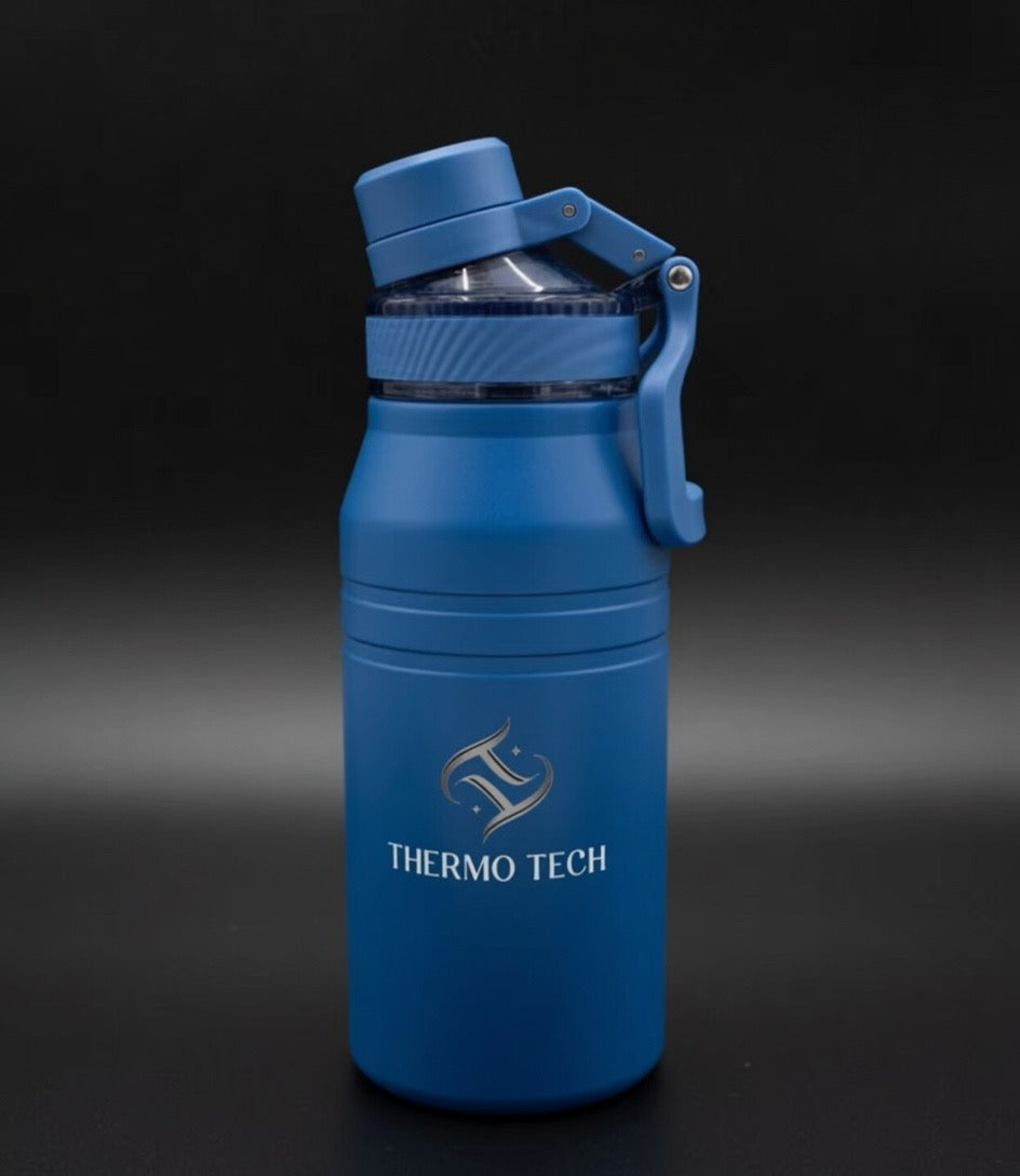 Thermo Tech Insulated Stainless Steel Water Bottle - Blue