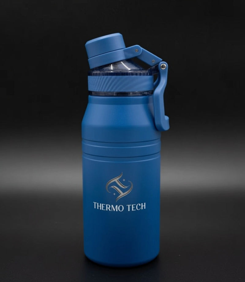 Thermo Tech Insulated Stainless Steel Water Bottle - Blue