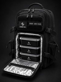 Thermo Tech® Meal Prep Backpack – Black 45L