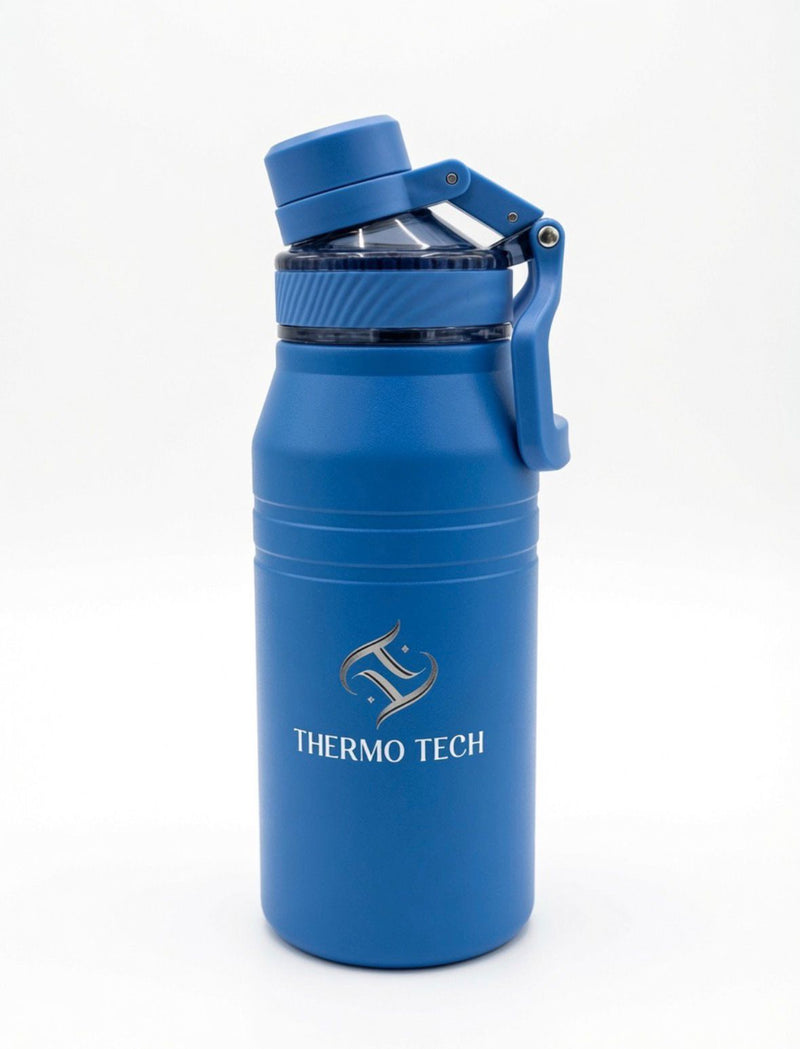 Thermo Tech Insulated Stainless Steel Water Bottle - Blue