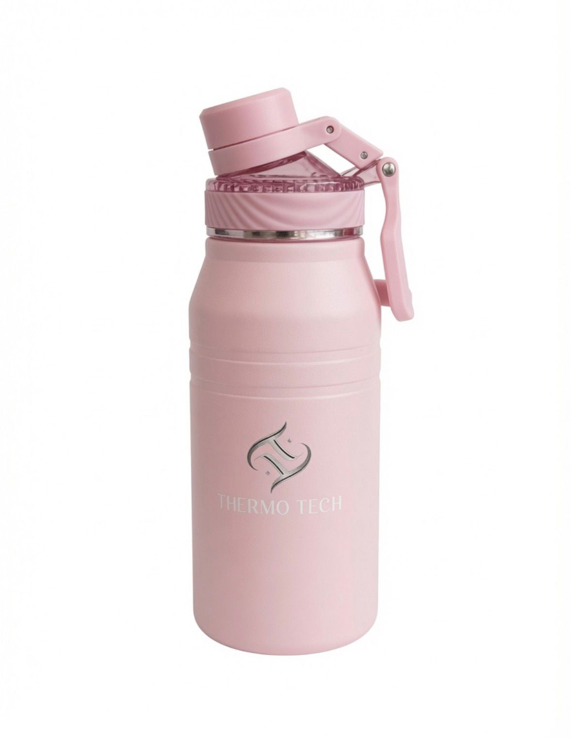 Thermo Tech Insulated Stainless Steel Water Bottle - Pink